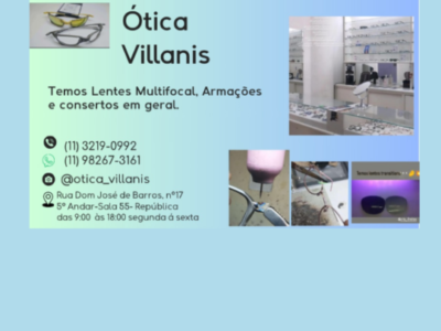 Conserto de óculos e venda de armação e lentes