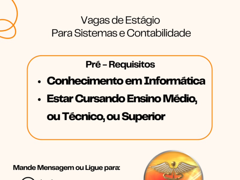 Vagas Abertas, Sistemas e Contabilidade