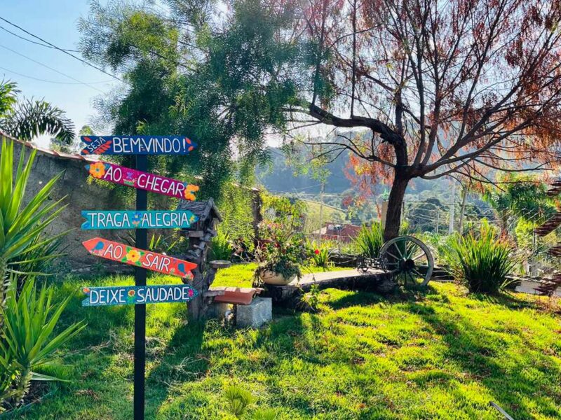 Placas decorativas de Jardim